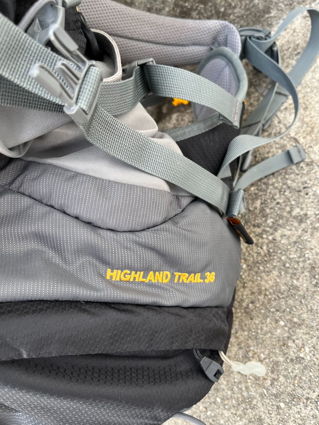 Jack Wolfskin Zaini: Rucksack "Jack Wolfskin", Highland Trail 36 – Usato da Uznach venduto da Pommes06 5