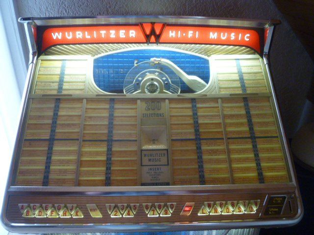 Wurlitzer Jukebox: Musikbox Wurlitzer 2400S 1960 – Usato da Zofingen venduto da sosalinos01 1