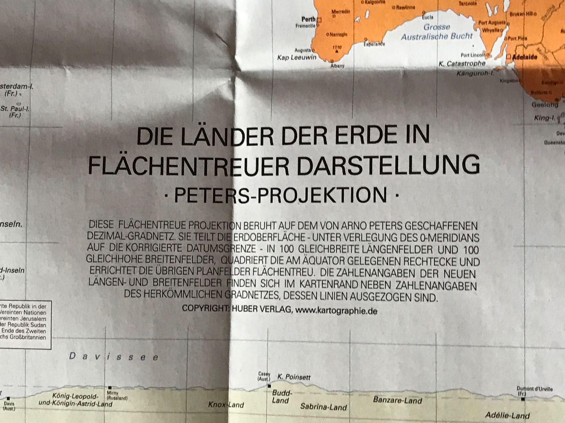Cartoline: Karte Weltkarte Länder der Erde – Usato da Däniken SO venduto da allerlei54 6