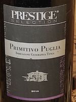 2001 Primitivo Puglia Prestige Selection