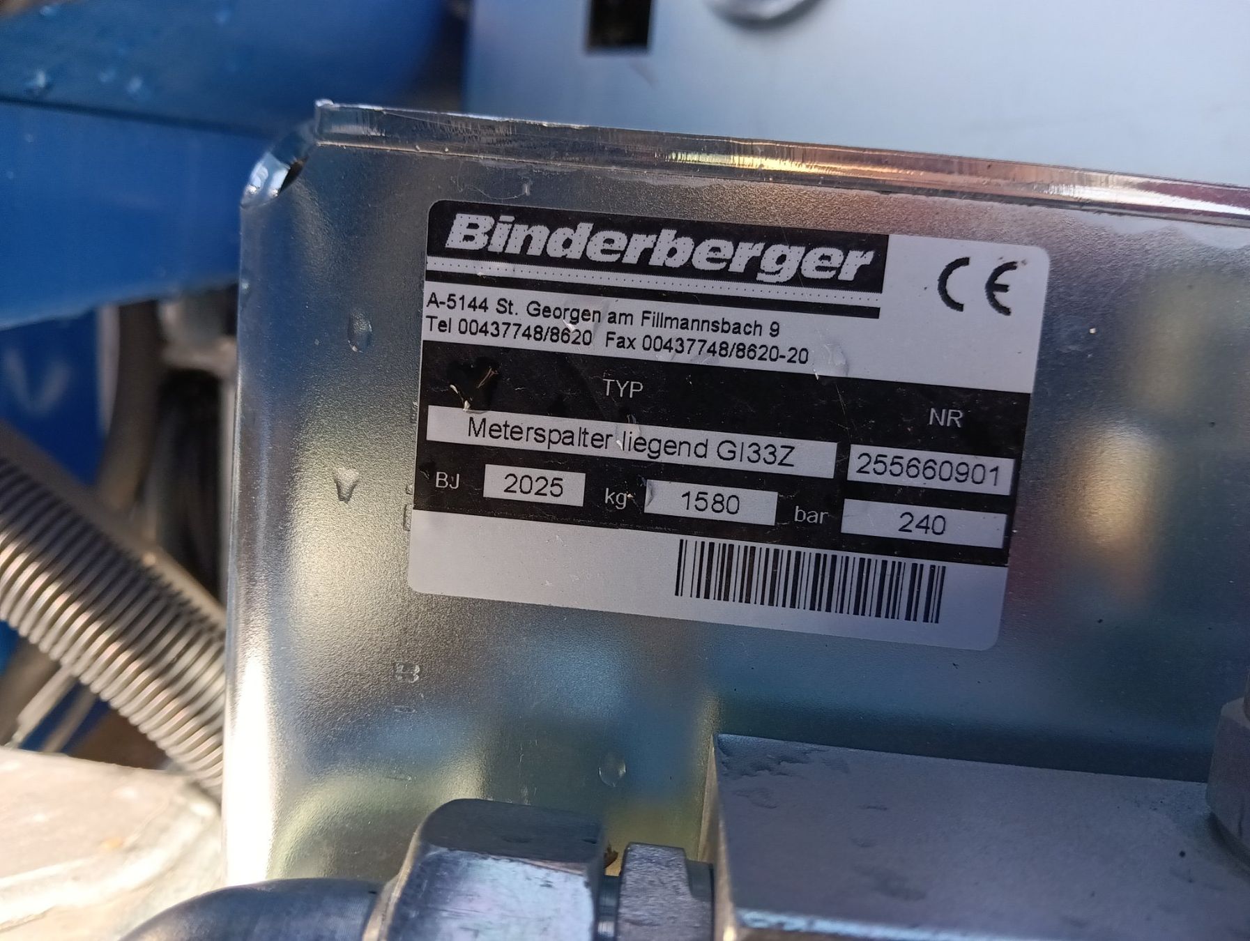 Tutte le macchine: Binderberger spaltgigant 33 – Usato da Wila venduto da 4682stefan 3