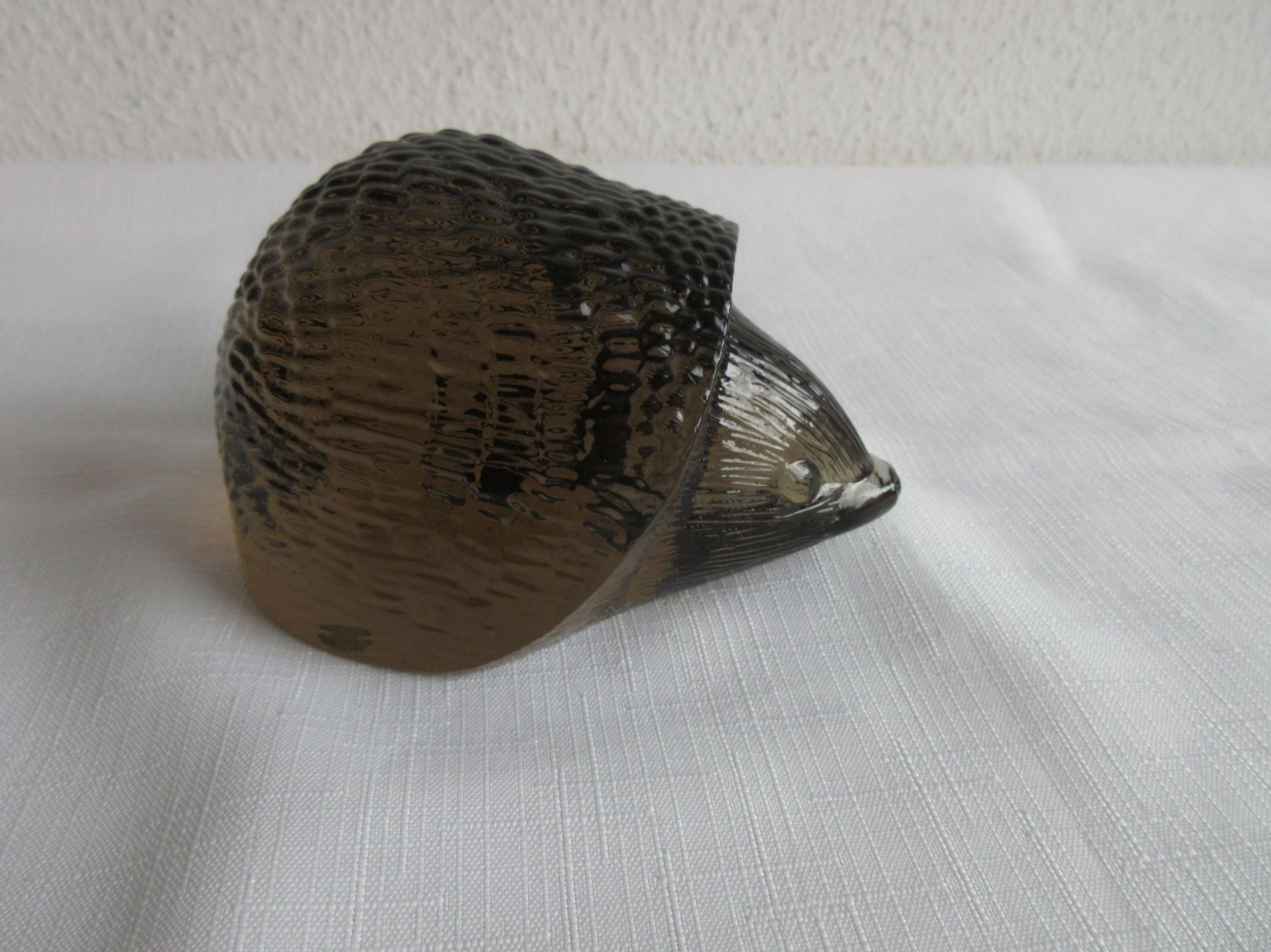Kosta Boda Statuette: Kosta Boda Igel, WWF 1976, Paul Hoff – Usato da Binningen venduto da Oldfashion 2