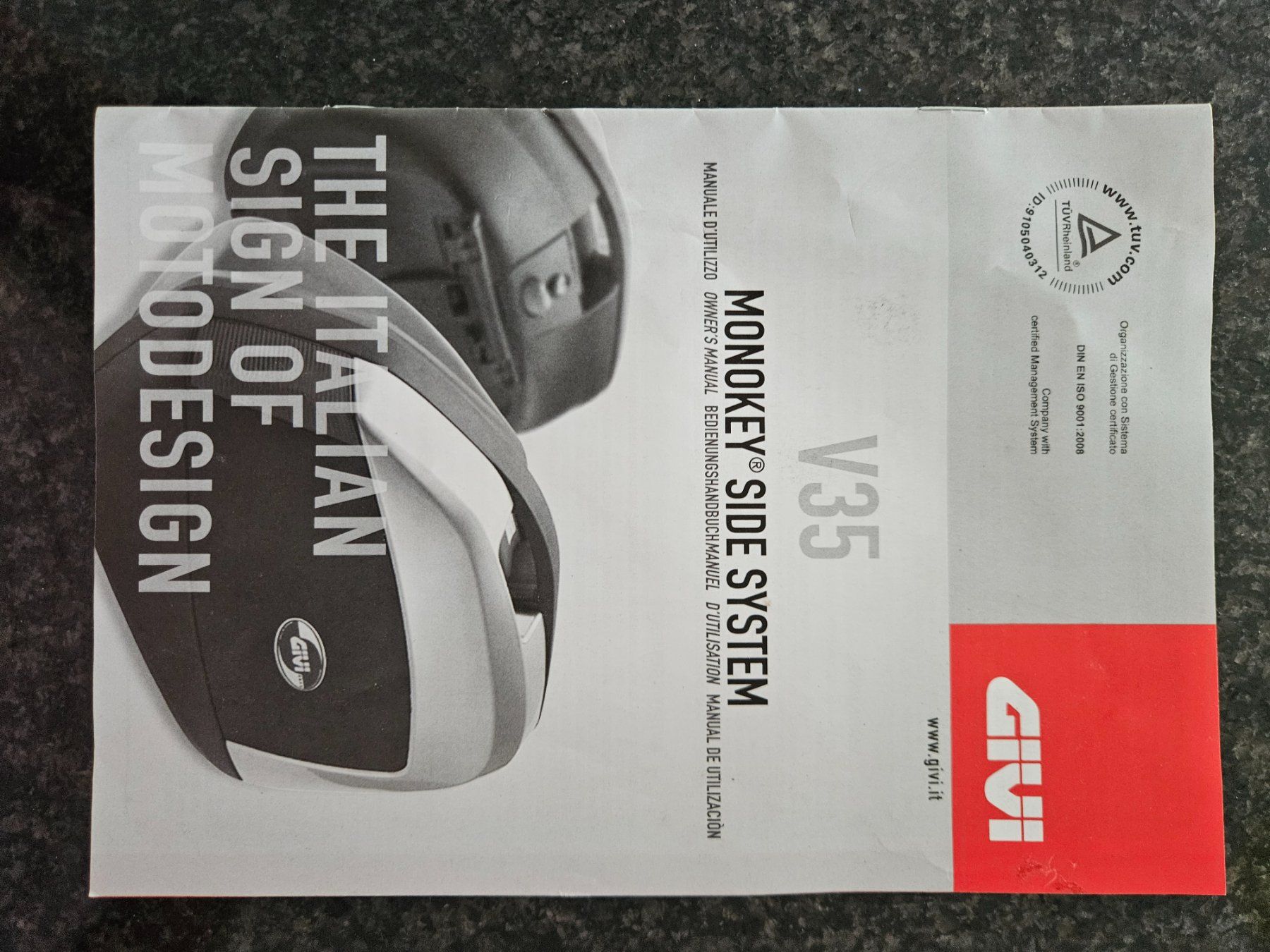 Givi Topcase: GIVI Reisekoffer-System V35 – Gebraucht aus Alberswil von Ramshead 7