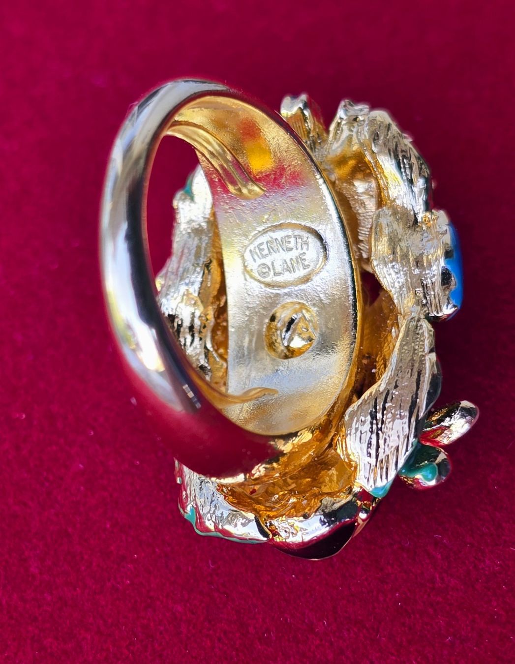 Anelli: KENNETH LANE Ring mit Blumen, Vintage, NEU, Gr. 7 oder EU 53 – Nuovo (secondo la descrizione) da Kloten venduto da xenia-ainex 2