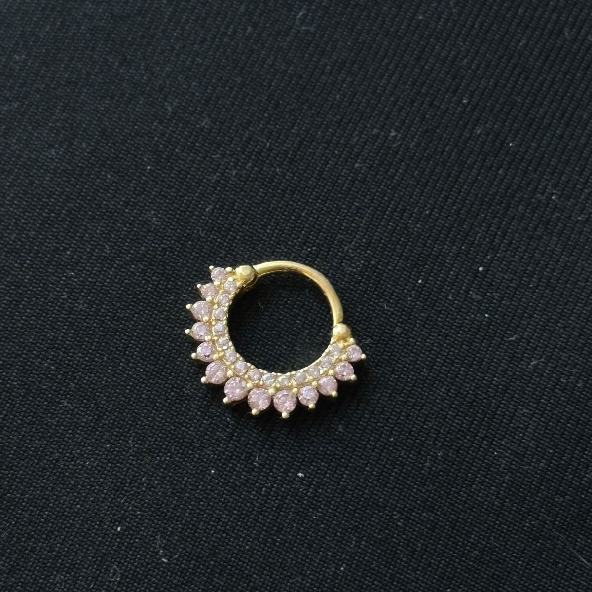 Pompidou Boucles d'oreille: Silber 925 Vergoldet Piercing  – Neuf (Voir description) à Givisiez par dor_xb9k