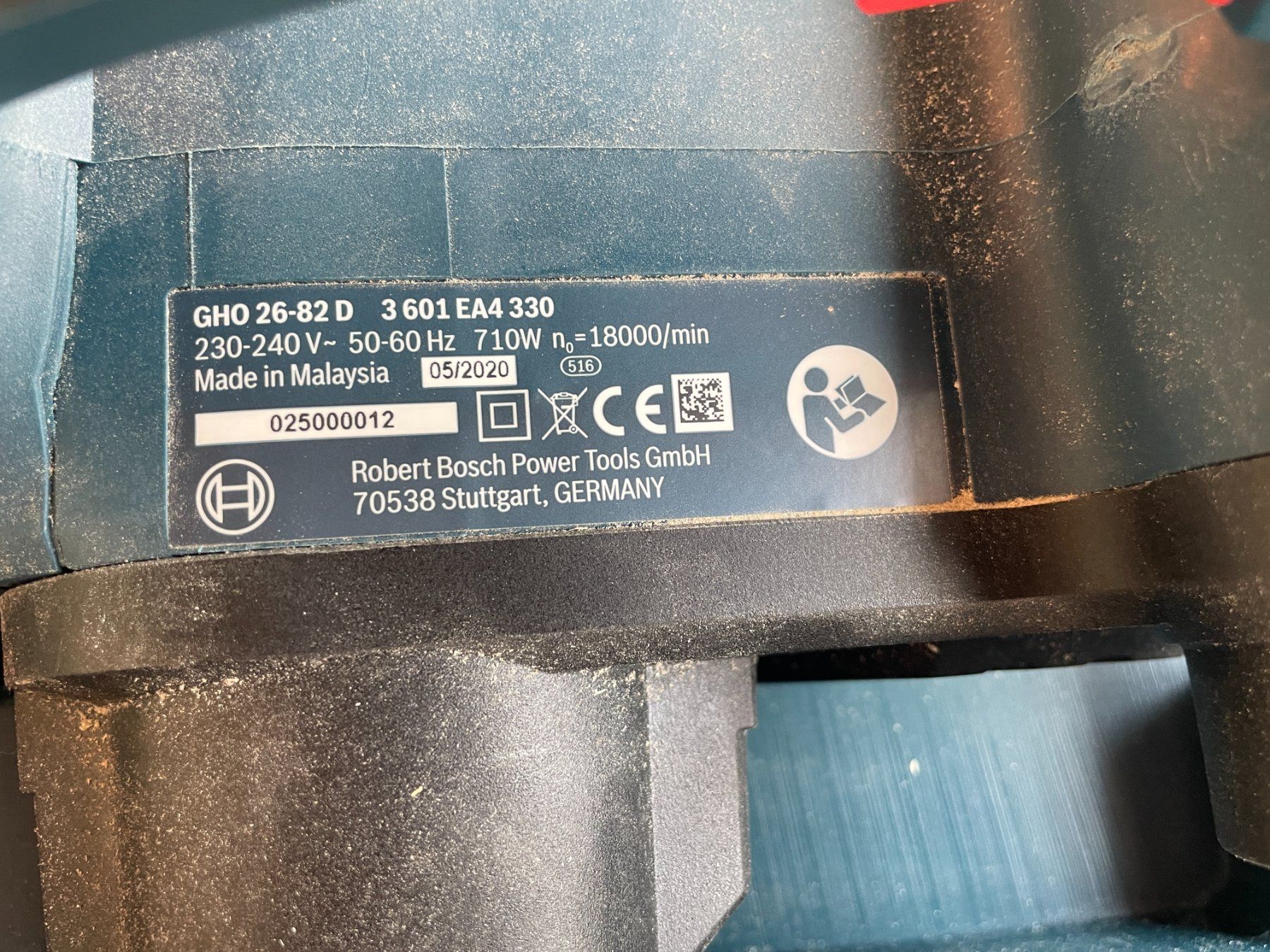 Bosch Tutti gli attrezzi: GHO 26-82 D Bosch Professional Elektrohobel – Usato da Spiegel b. Bern venduto da Koni3095 3
