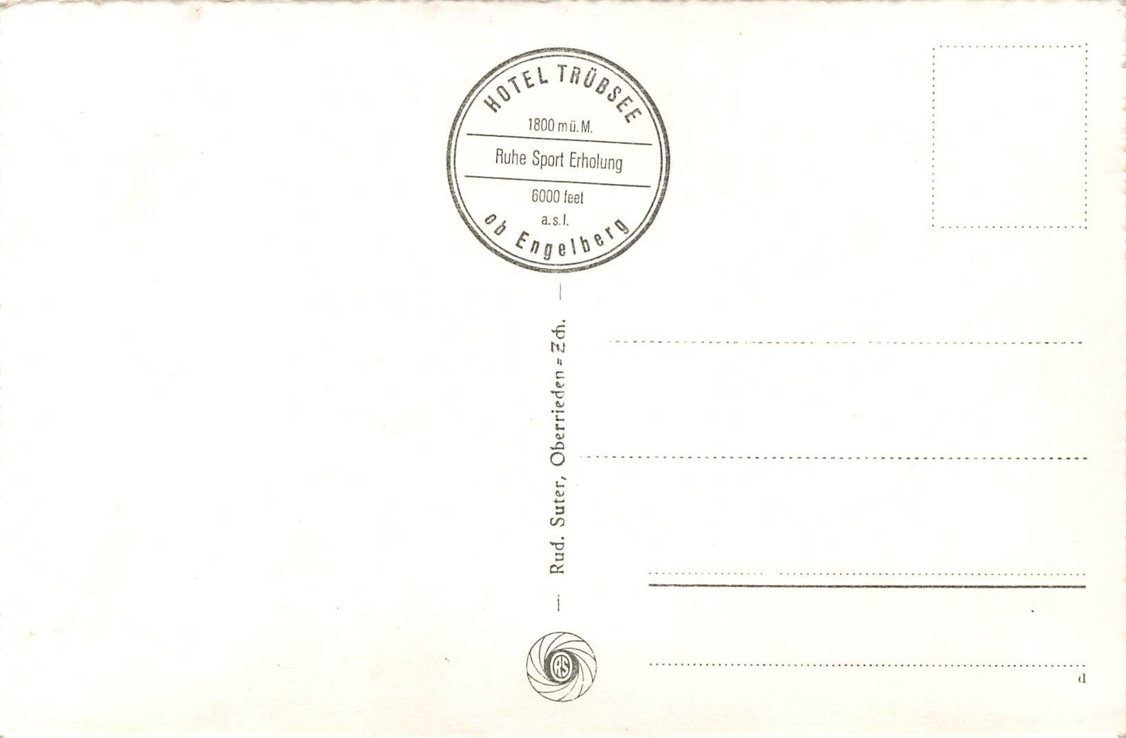 Cartoline postali: Engelberg Schwebebahn Cabinovia Gondelbahn – Usato da Biasca venduto da Blenio71 1