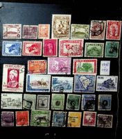 PÉROU TIMBRES OBLITÉRÉS 1918-1951 /U971
