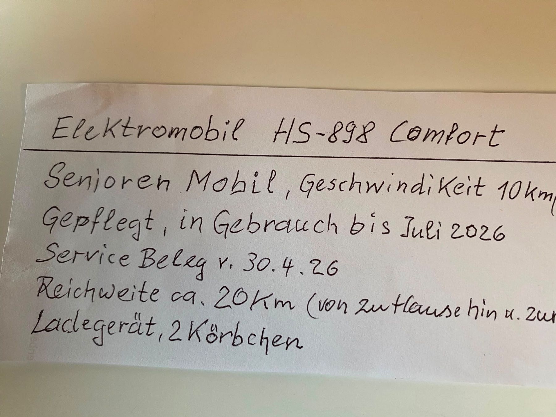Elektromobile: Elektromobil – Neu (gemäss Beschreibung) aus Azmoos von Verwir64 6