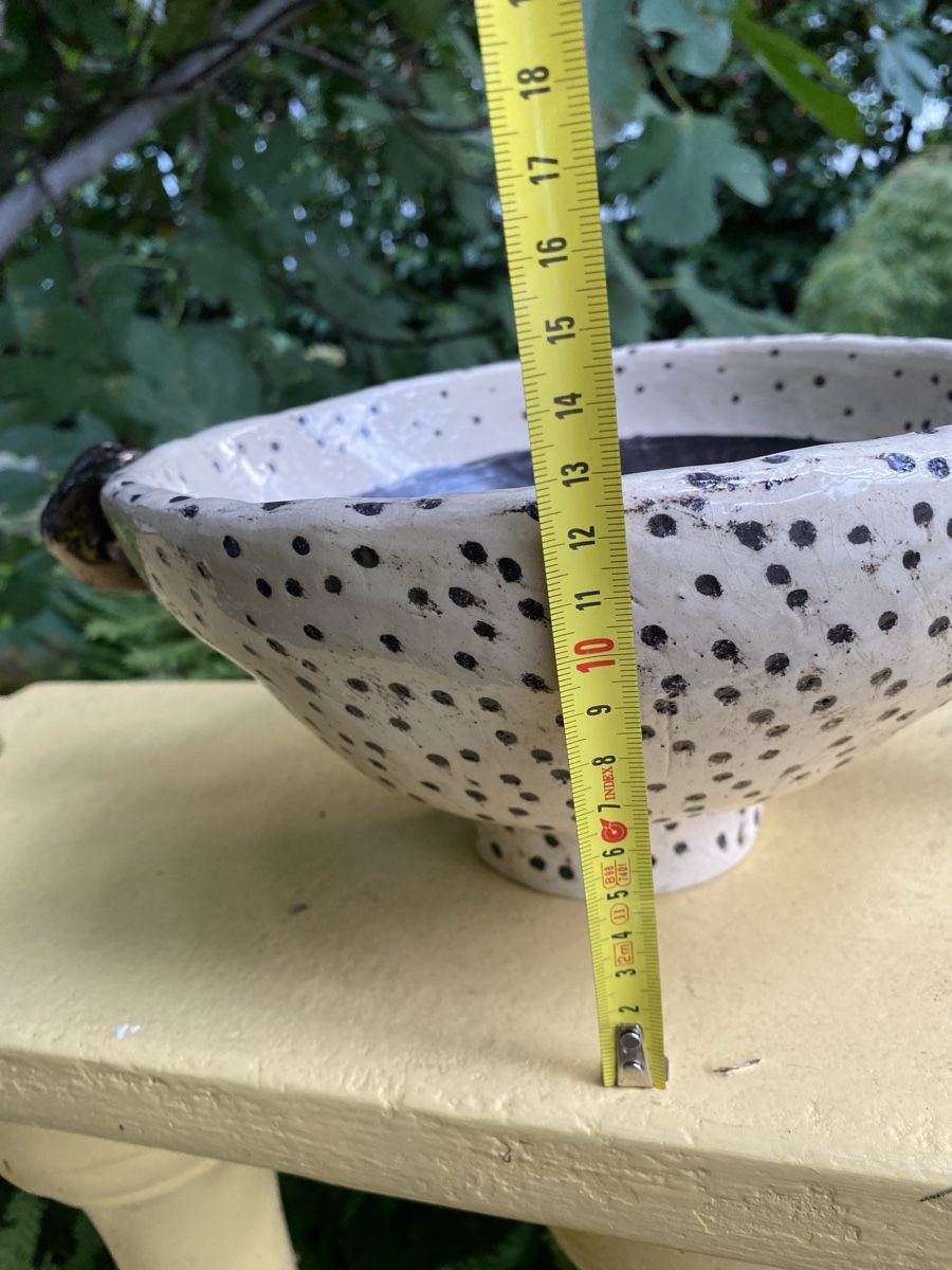 Tutte le decorazioni: Keramik Schale mit Figuren - Kunstobjekt – Usato da Galgenen venduto da Testus 5