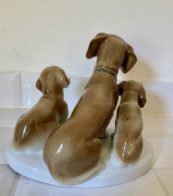 Figuren: Teckel / Dachund porcelaine vintage – Gebraucht aus Montreux von Barber_Swiss_Vintage 2