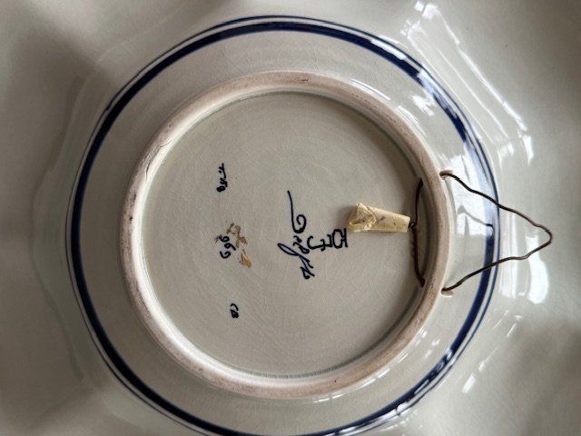 Piatti di portata: Plat mural Delft – Usato da Zürich venduto da catherinegisele 2
