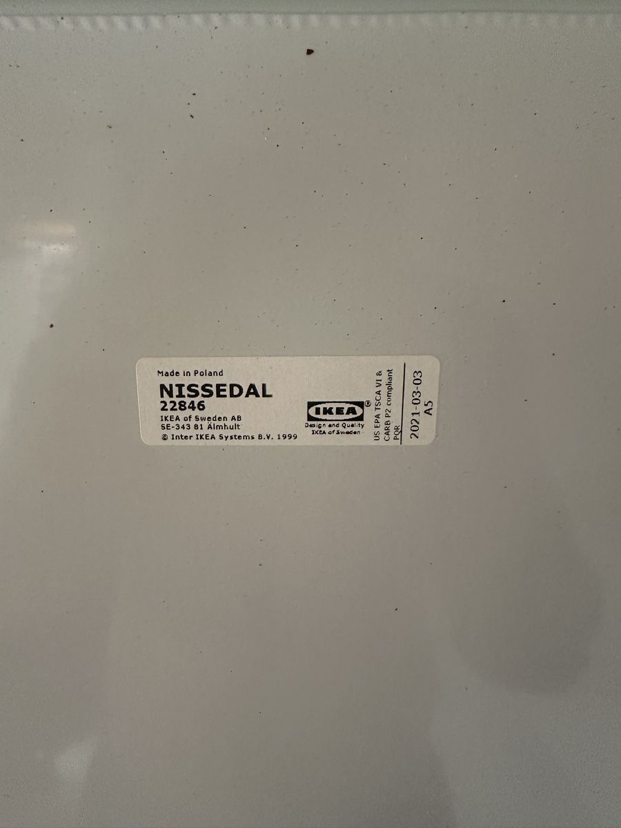 Ikea Specchi: Nissedal White Mirror Ikea 150cm x 65cm Bedroom Wall – Usato da St. Gallen venduto da S_rnw2 3