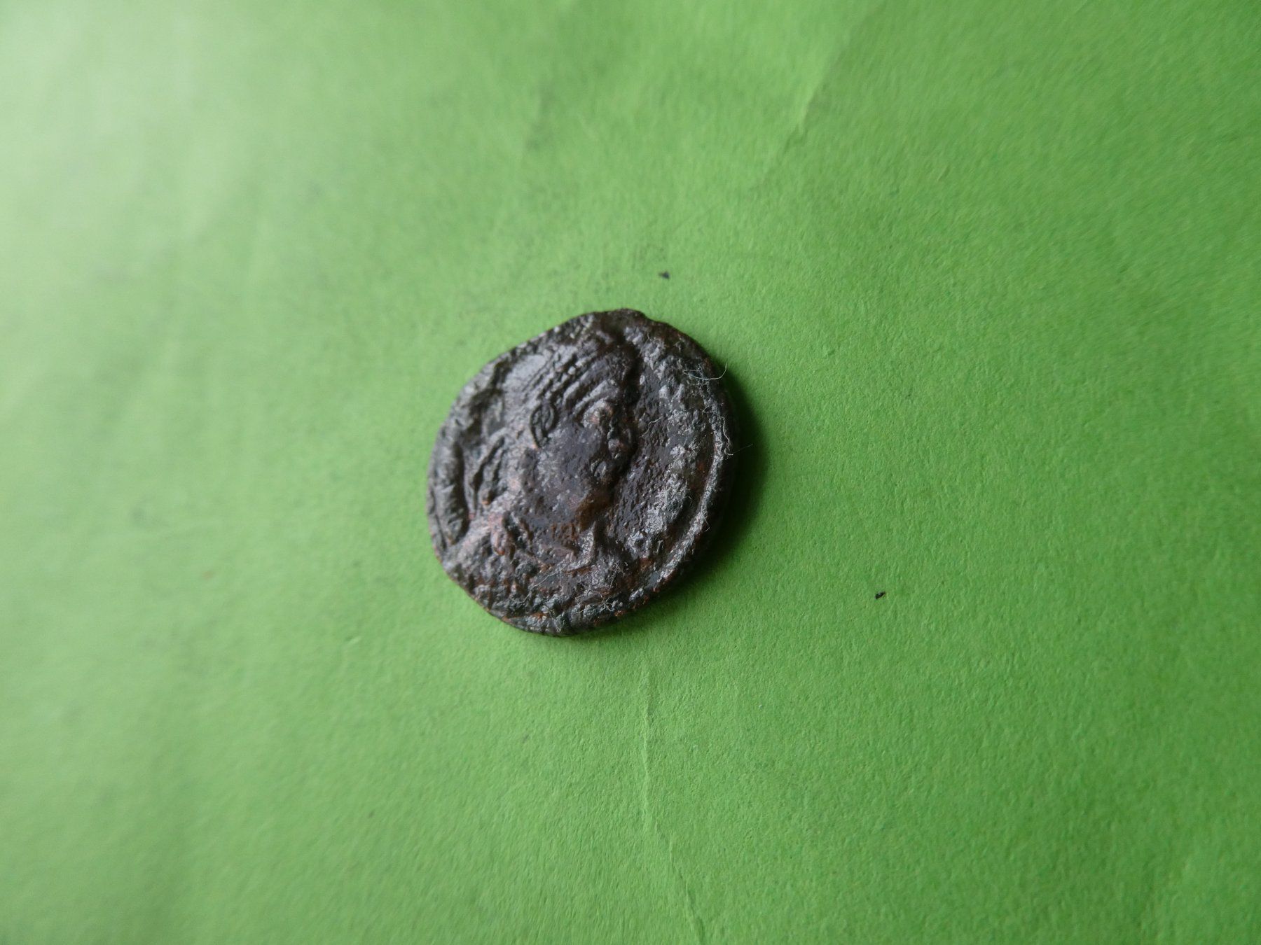 Tutti le monete: uralte Bronzemünze 18 mm     2.24 g – Usato da Hinterforst venduto da Rohusri 1