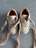 Leder-Kinder-Sneaker der Marke Donsje Grösse 25 Weiss-Beige