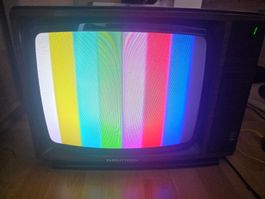 Grundig CRT TV F1616 Color TV für Retro Gaming top 42cm