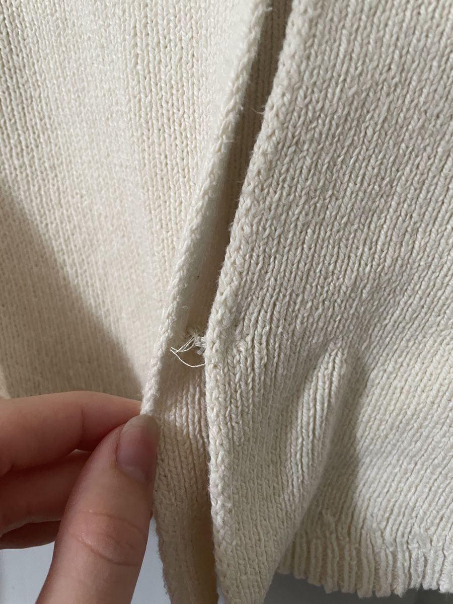 Massimo Dutti Giacche: Massimo Dutti Cardigan cremeweiss – Usato da Zürich venduto da M500ZH 3