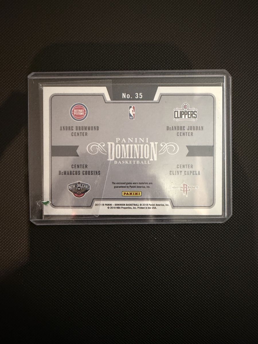 Nba Carte collezionabili: Dominion Quadpatch /75 – Nuovo (secondo la descrizione) da Lenzburg venduto da fastbreakcards 1