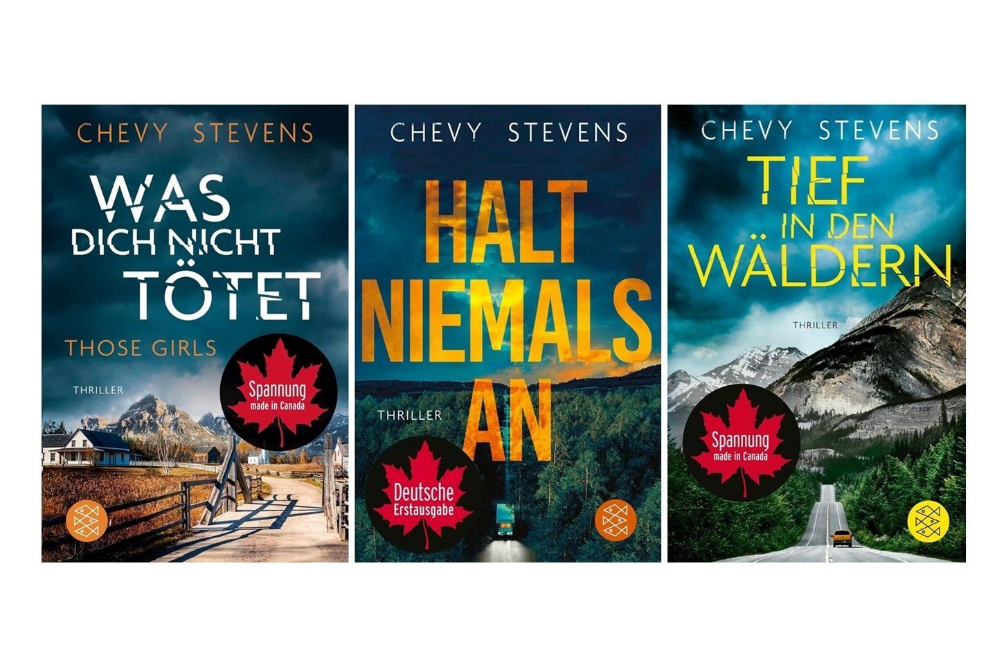 Libri: Chevy Stevens -3er-Set - Thriller – Usato da Thun venduto da Rowaner