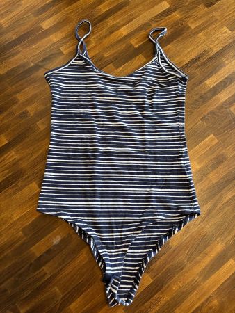 Sommerlicher Terranova Body, gestreift, Gr. M