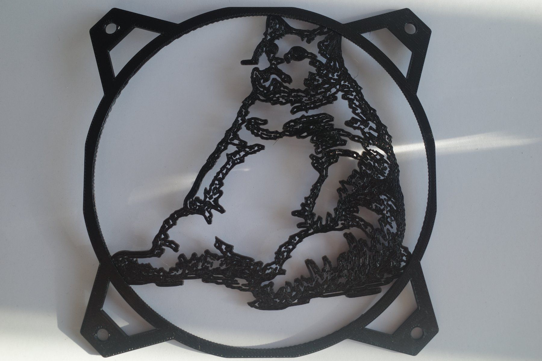 PC: Dicke Katze Fan Cover PC Lüfterabdeckung – Nuovo e nell'imballaggio originale da Andhausen venduto da Nydegger-PC-GmbH 1