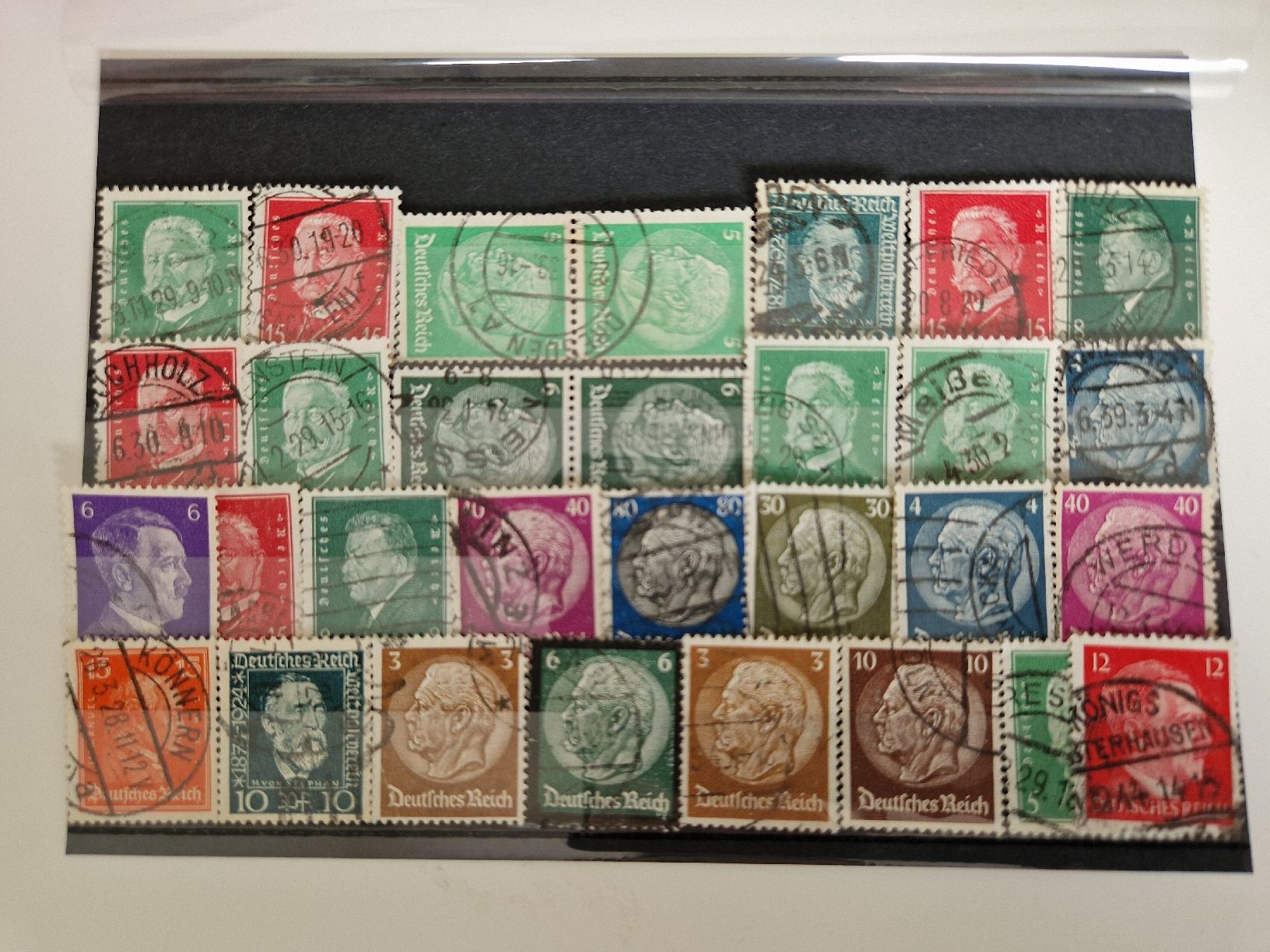 Alle Briefmarken: Deutsches Reich Briefmarken – Gebraucht aus St. Gallen von Enrico_SG
