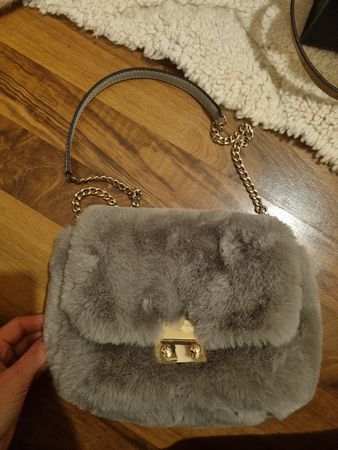 sac à main fausse fourrure h&m