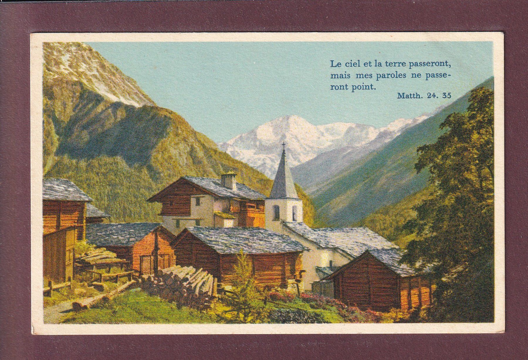Cartoline postali: LA SAGE - Pigne d'Arolla - Verset - 1959 – Usato da Pully venduto da nicecards