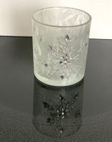 Windlicht Kerzen-Glas Teelicht, Winter