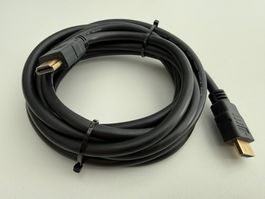2 Stk High-Speed HDMI-Kabel für 4K,3D, High-Speed, 3.0m, neu