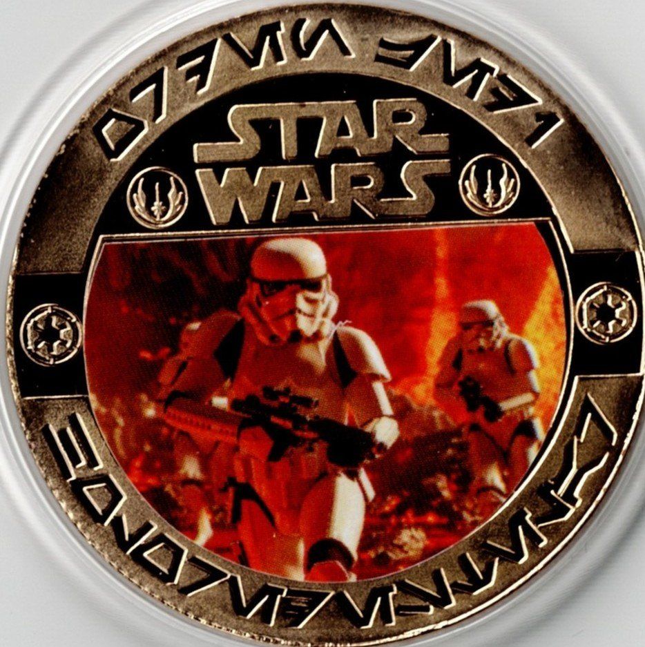 Medaglie: Star Wars_Gedenkmedaille 5 – Nuovo (secondo la descrizione) da Hombrechtikon venduto da Fraese01 1
