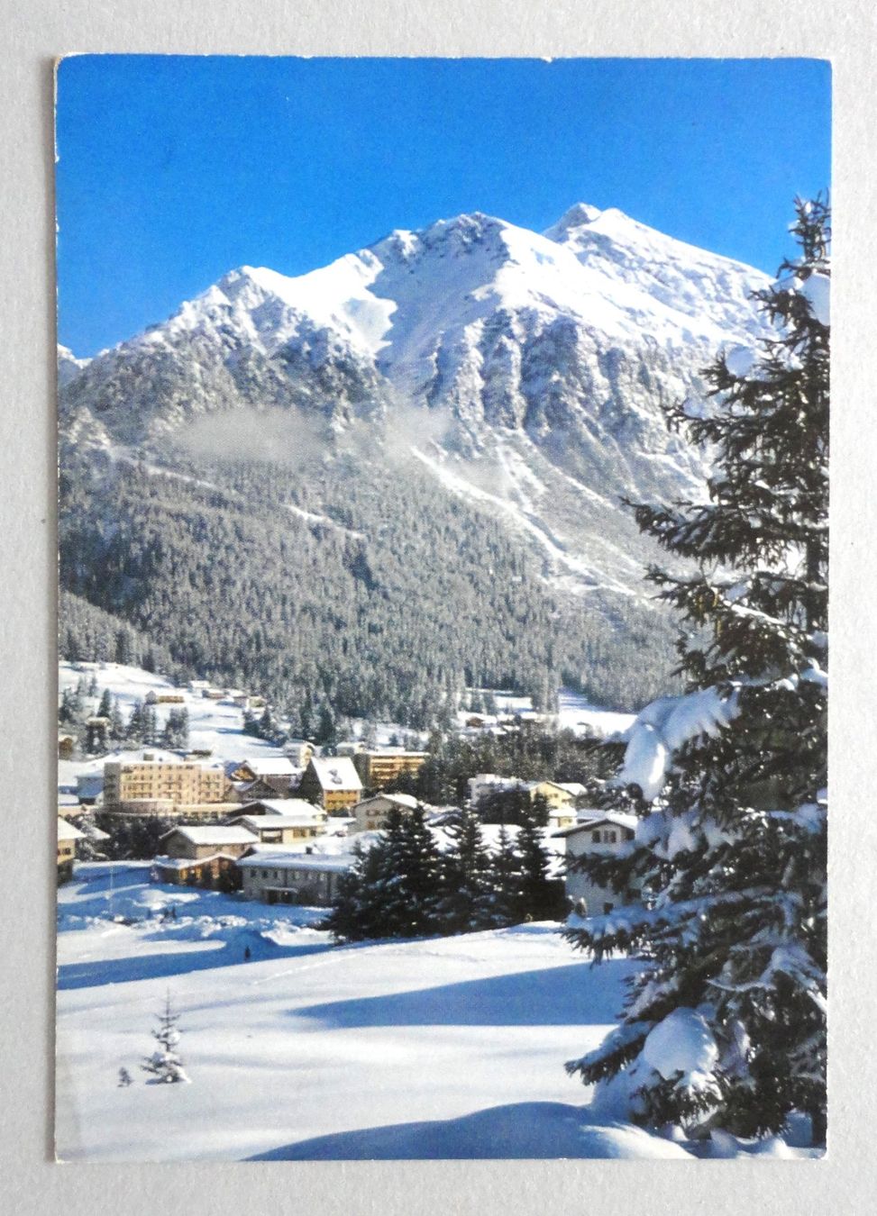 Cartoline postali: Lenzerheide, 1500 m ü.M., mit Lenzerhorn – Usato da Fétigny venduto da Billy2miny