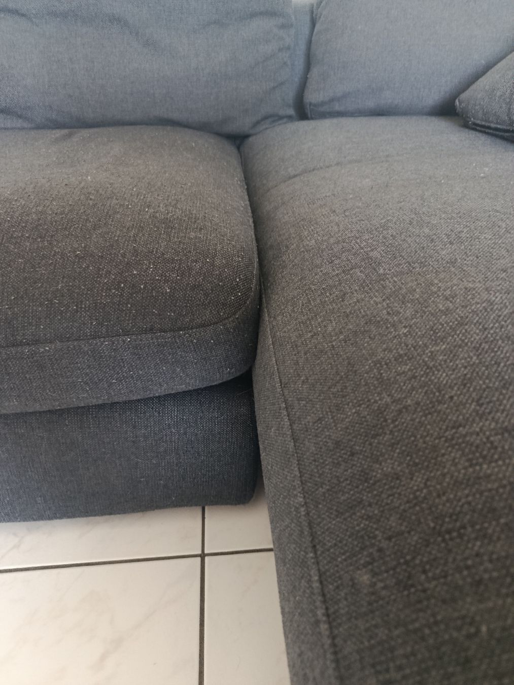 Sofas: Canapé d'angle noir / Schwarzes Ecksofa  – Gebraucht aus Alterswil FR von thi_sy2m 2
