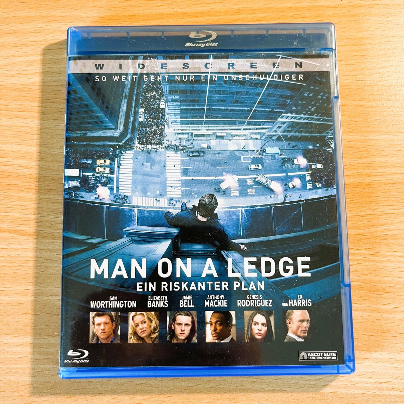 Tutti i DVDs: Blu-ray - Man on a Ledge - Sam Worthington – Usato da Amlikon-Bissegg venduto da allerlei-versand