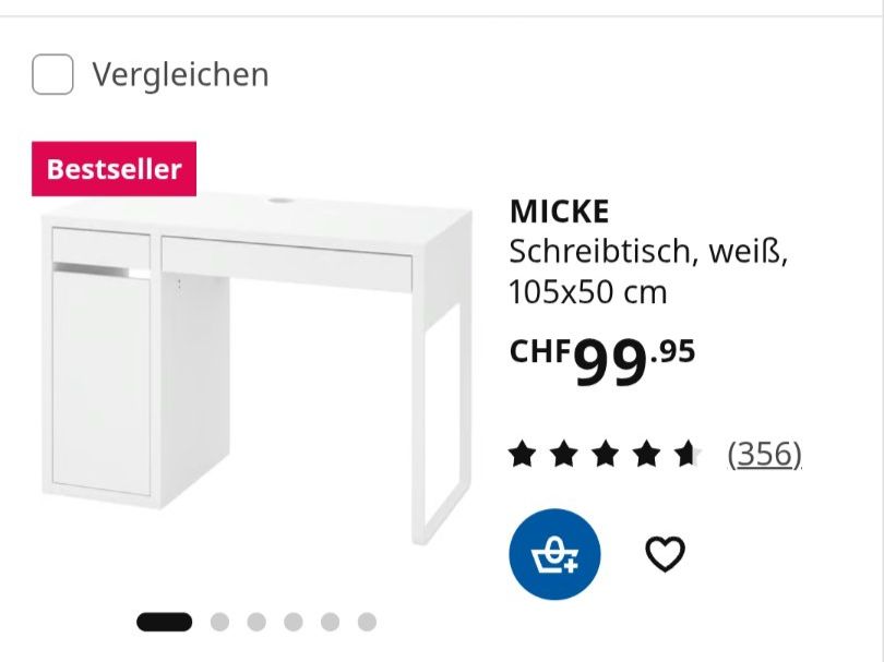 Ikea Schreibtische: Schreibtisch / Pult – Gebraucht aus Niederweningen von Waltera0