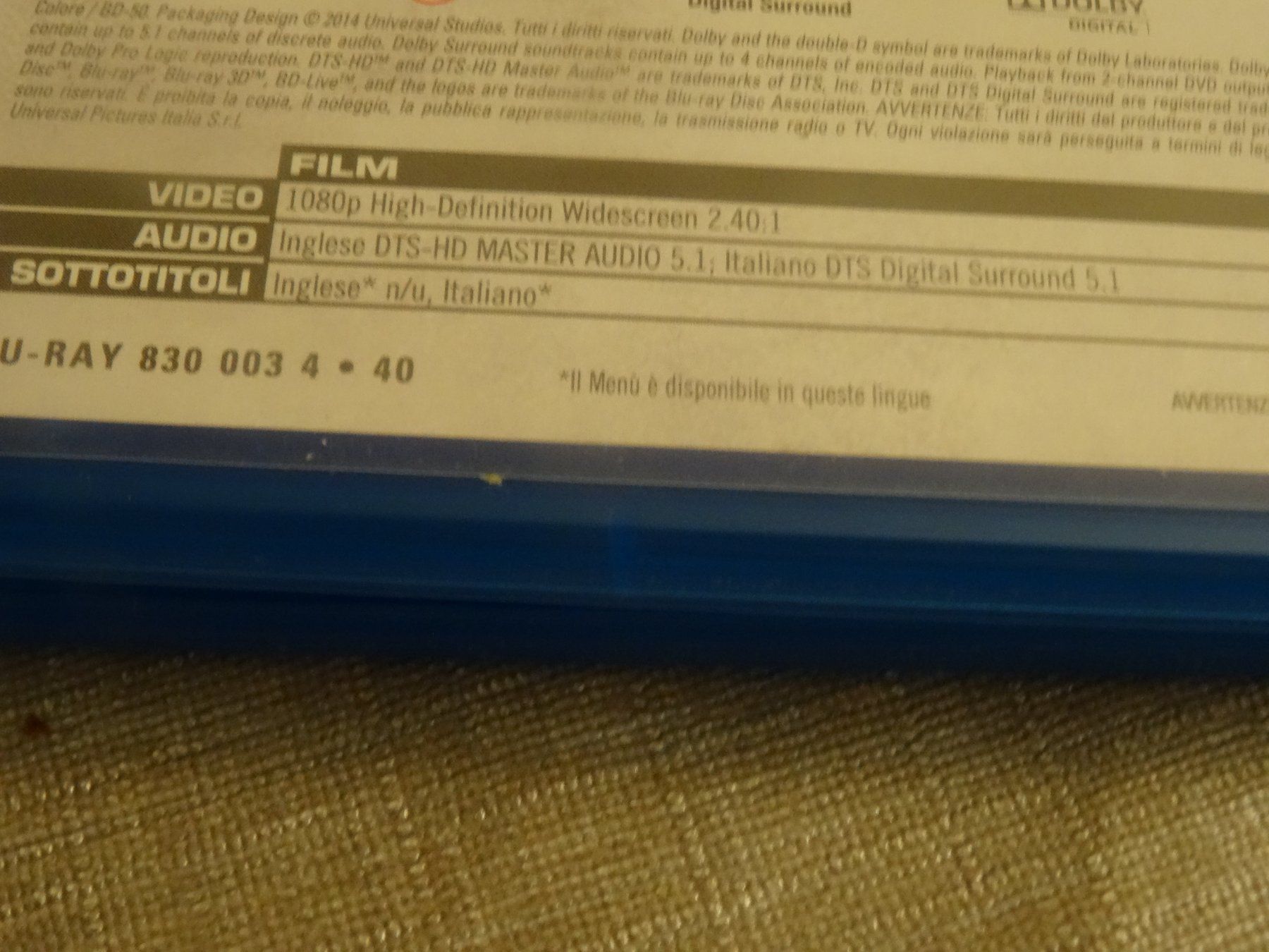Tutti i DVDs: Lone Survivor - Blu-Ray  ENGLISCH ITALIENISCH – Usato da Olten venduto da Disc-Verkauf 3