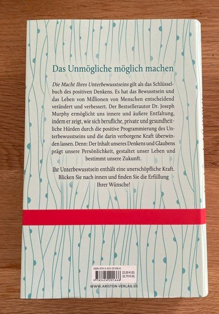 Libri: Die Macht des Unterbewusstseins – Usato da Aarau Rohr venduto da Cindirella4 1