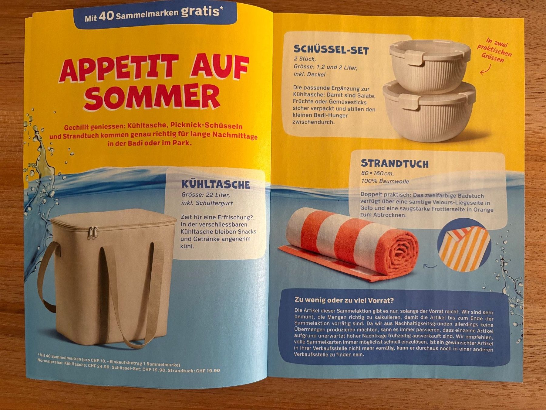 Coop Sammelmarken & -punkte: COOP Trophy SPLASH – Neu (gemäss Beschreibung) aus Gossau SG von Black-Queen 1
