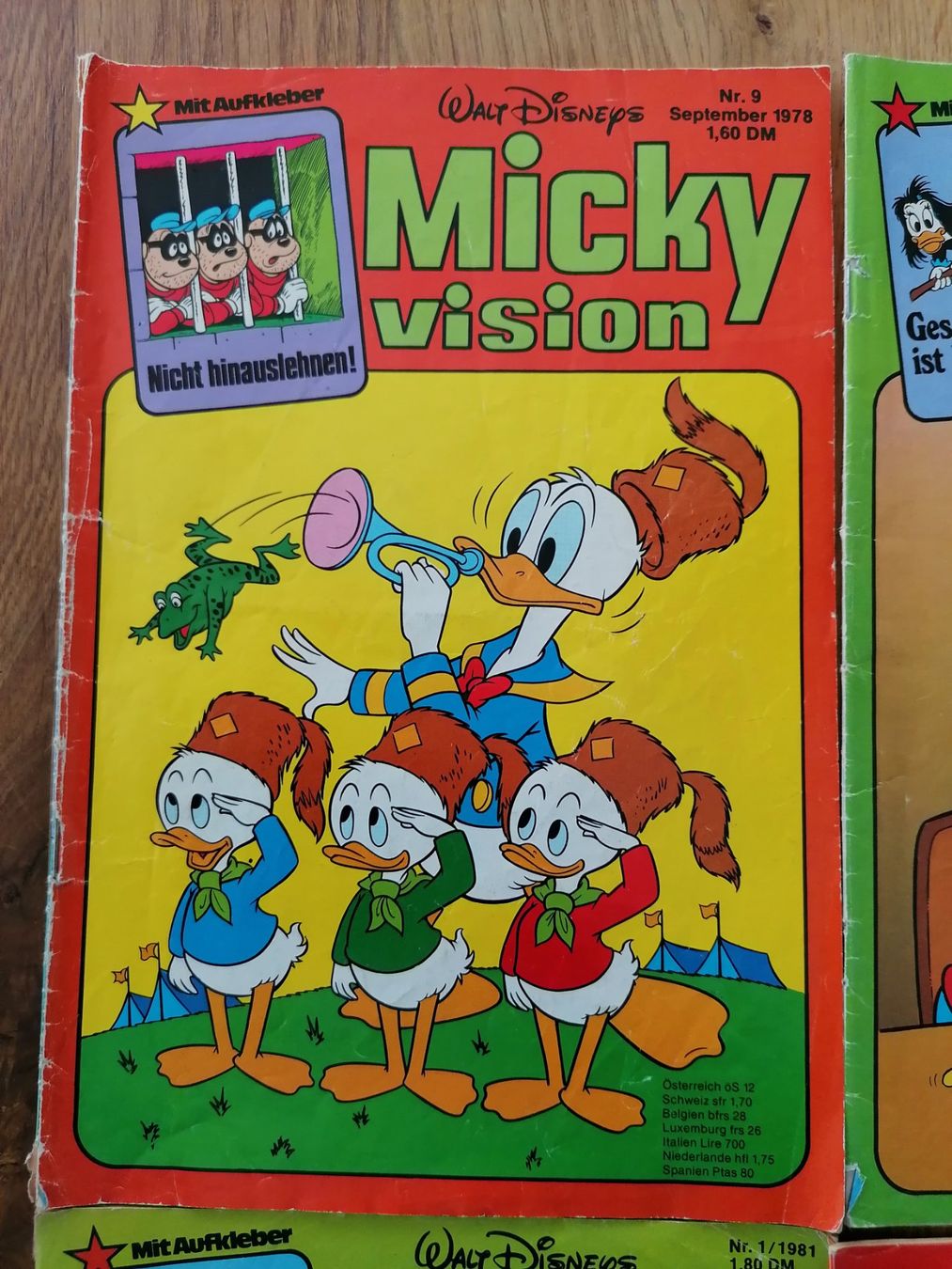Fumetti: Micky Vision Hefte 1978-1987  8Stk. – Usato da Basel venduto da vintagecollector 1