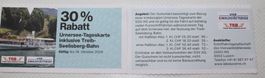 Urnersee-Tageskarte mit Treib-Seelisberg-Bahn 30% bis 18.10.