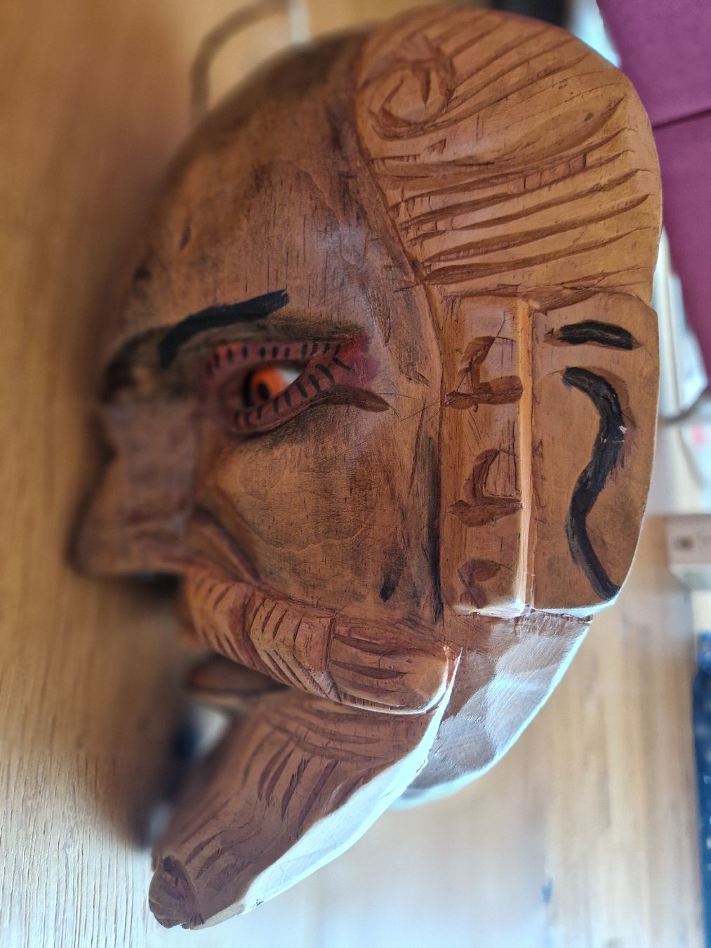 Altro in Antiquarato & Arte: Holzmaske aus Guatemala – Usato da Altdorf UR venduto da midori05 3