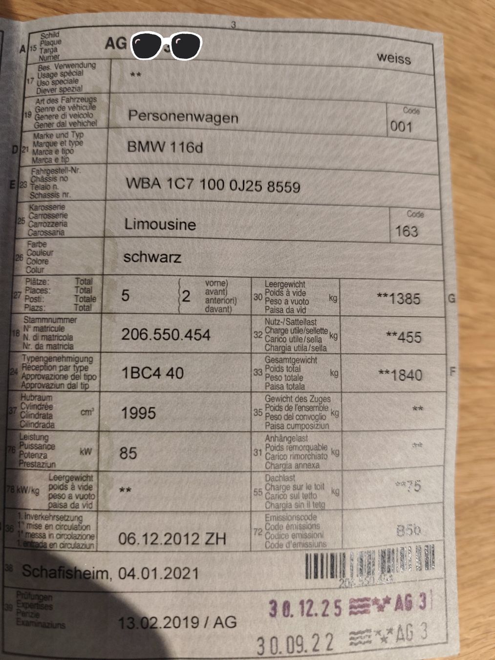 BMW Autos: BMW 116d – Gebraucht aus Oftringen von Le.Onid 9