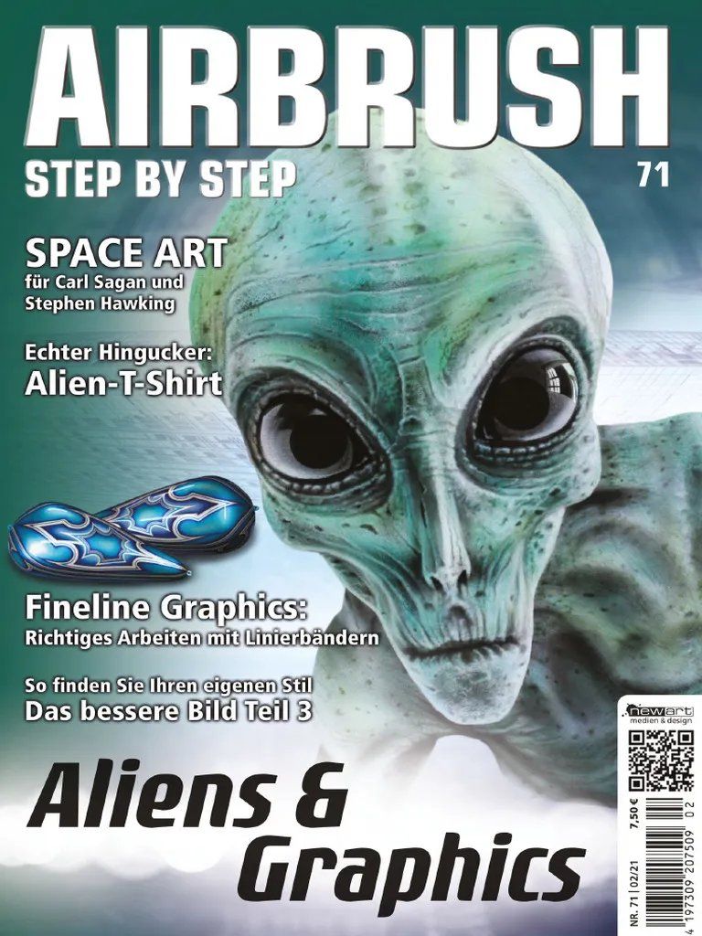 Riviste & Magazine: Airbrush Step by Step 02/21 - Nr. 71 – Nuovo (secondo la descrizione) da Reiden venduto da mirtox