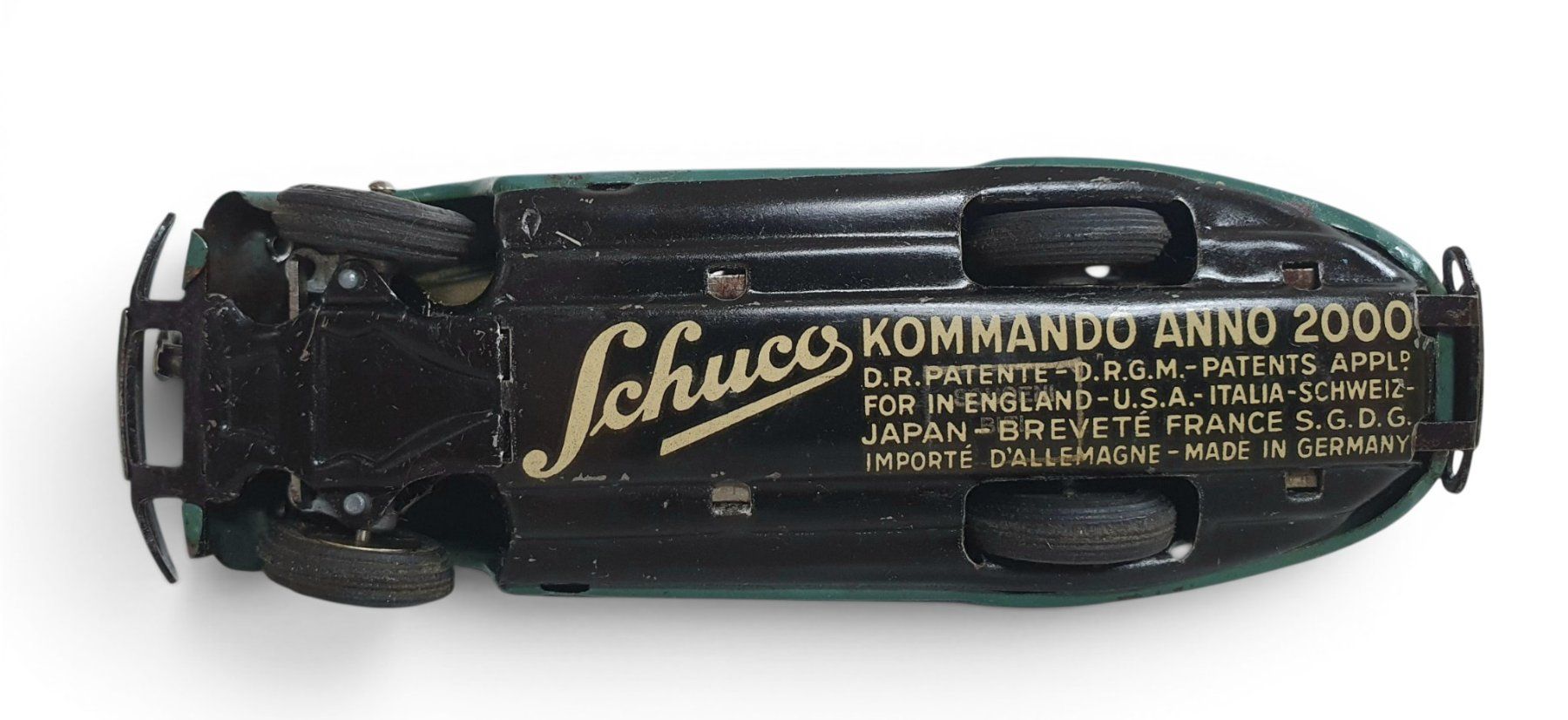 Schuco Giocattoli: Vorkriegs Schuco KOMMANDO-AUTO 2000 – Difettoso da Rickenbach b. Wil venduto da klassikmarkt.ch 7