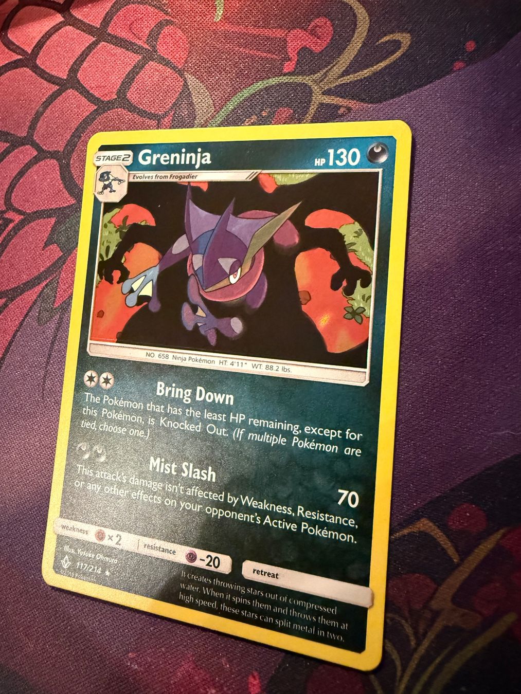 Pokémon Carte collezionabili: Greninja Holo - Unbroken Bonds - EN – Usato da Oberbüren venduto da wuna123 1