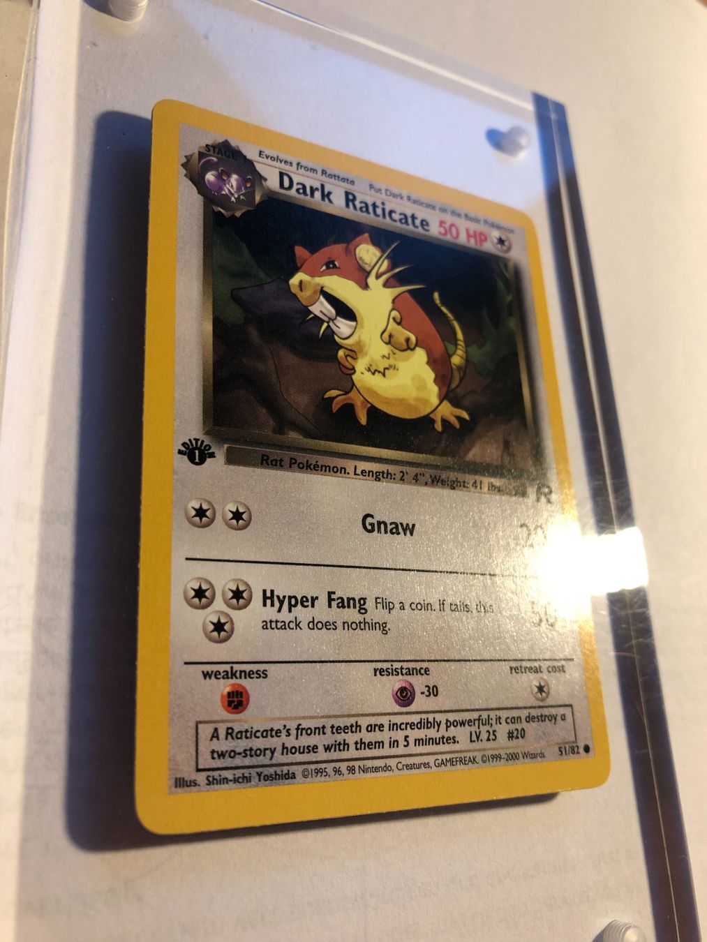 Sammelbilder & Trading cards: Dark Raticate 1st Team Rocket - MINT - ab 1.- – Gebraucht aus Giubiasco von dan_pr8b 1