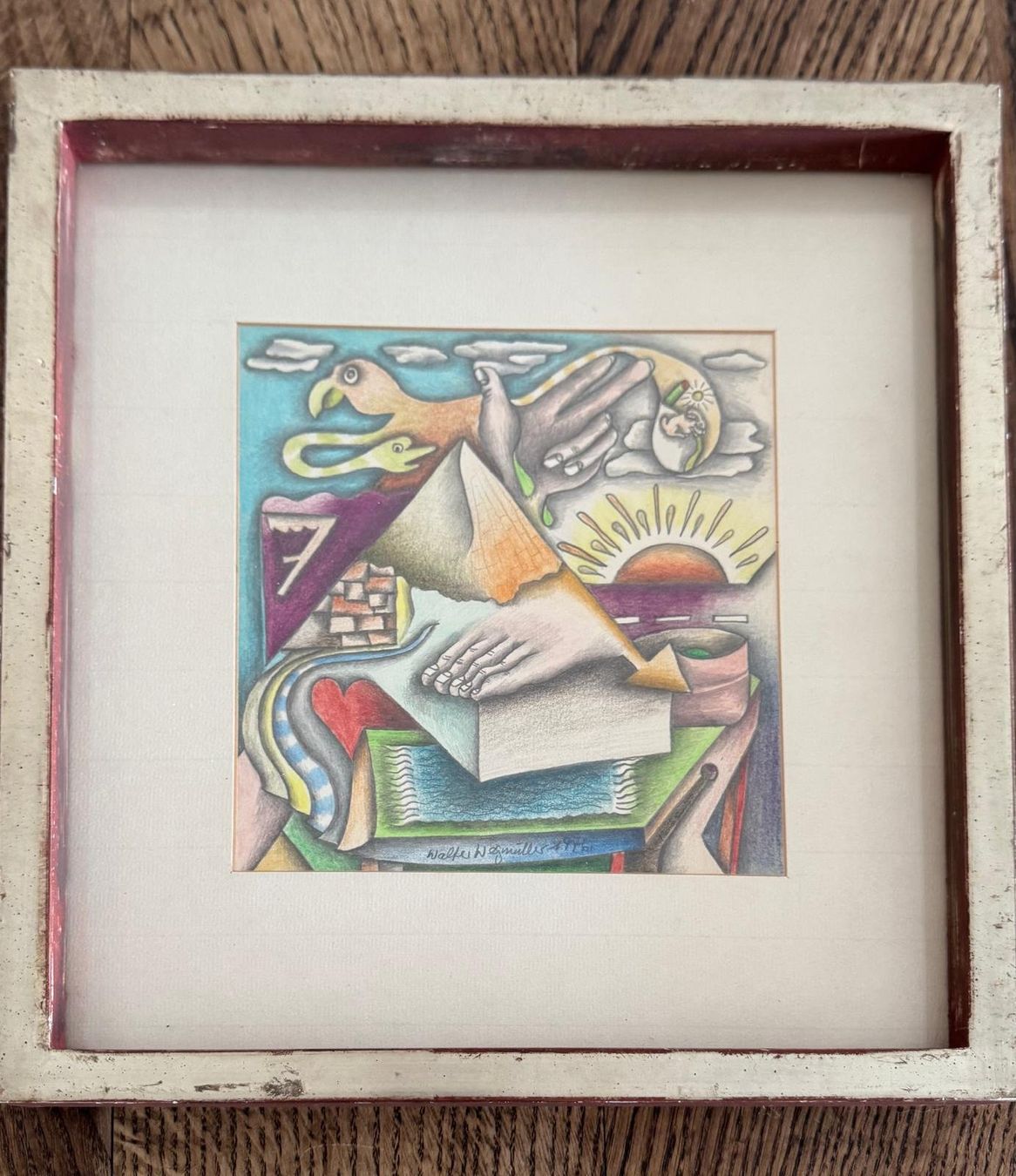 Tableaux: Walter Wegmüller "Zeit-Spiel" – D'occasion à Bern par anolba