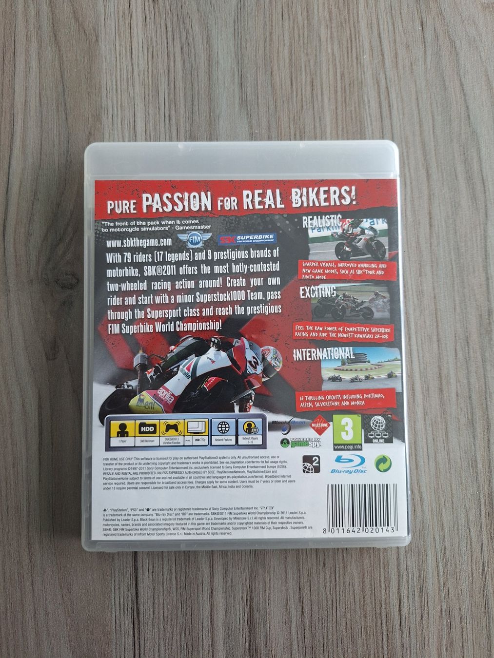 Giochi: SBK 2011: Superbike World Championship - PS3 – Usato da Baar venduto da RDNA 2