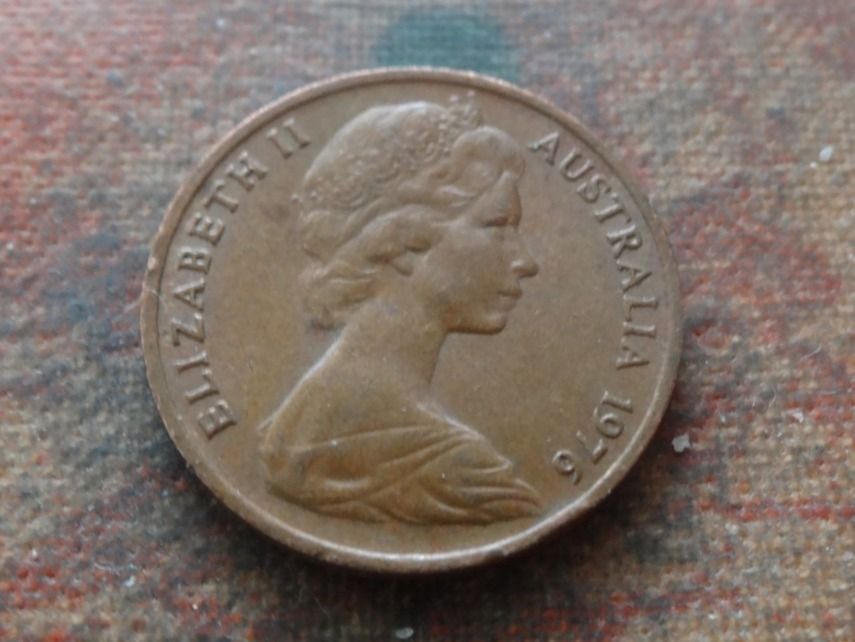Toutes les monnaies: AUSTRALIA  1  Cent  1976 – D'occasion à Romanel-sur-Lausanne par Swift13 1