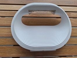 Wandleuchte Sestessa oval weiss